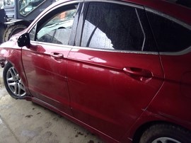 2016 FORD FUSION, BURGUNDY, SE MODEL, 1.5L, TURBO, AT.  F25230